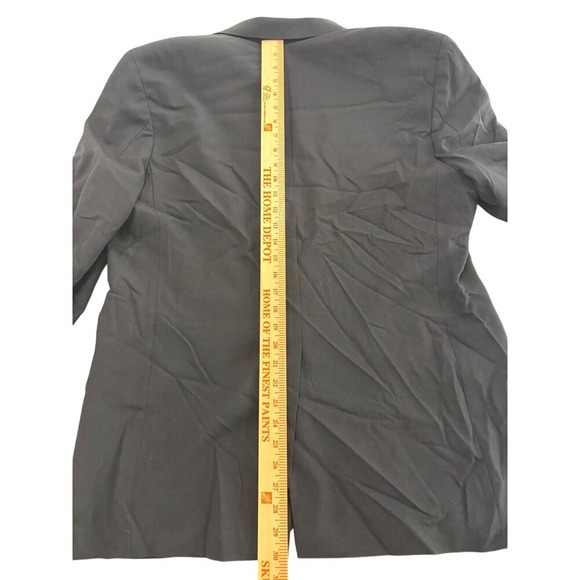 Brooks Brothers Mens 42R Black Wool Blend Sport Coat Blazer Jacket Brooksease - Picture 11 of 11